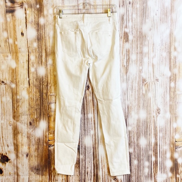 SOLD OUT | MADEWELL Skinny Skinny Denim Jeans white 27 - Picture 4 of 9